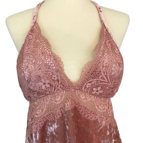 Sexy Dusty Pink Mini with Spaghetti Straps - Picture 5 of 11